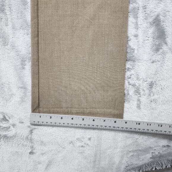 Maurices Pants Womens 5/6 Tan Mid Rise Slim Flare Trouser Leg Stretch Office - Picture 10 of 11